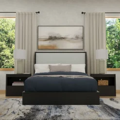 Aiden Black Bedroom Set