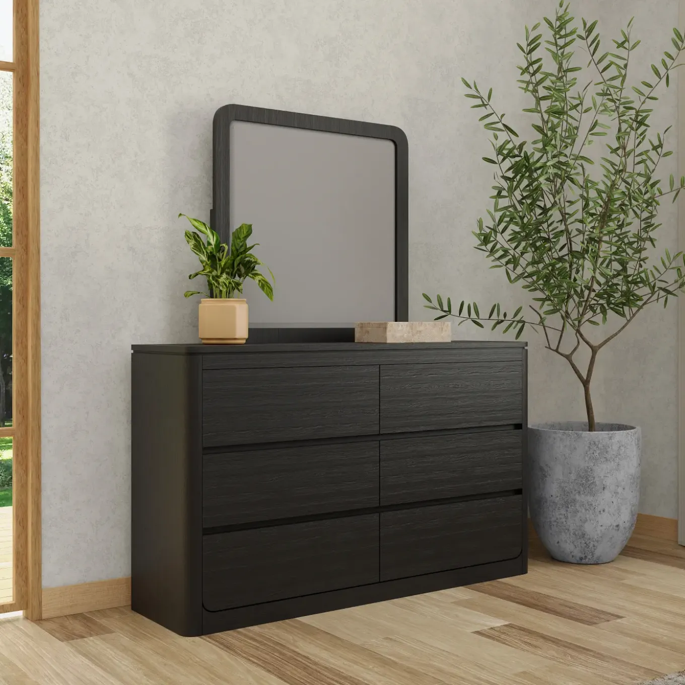Aiden Black Bedroom Set