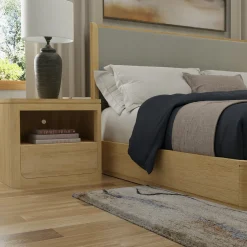 Aiden California King Bed, Dresser, Mirror, Night Stand