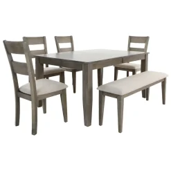 Alamo Dining Set-Gray