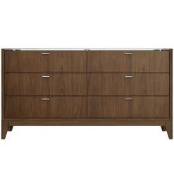 Amalie Eastern King Wall Bed With 2 Piers, Dresser, Mirror