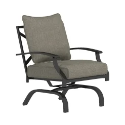 Arrowhead 5pc Fire Chat Group: Firepit & 4 Motion Chairs