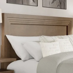 Aspen King Illuminated Panel Bed