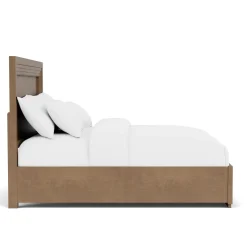 Aspen King Illuminated Panel Bed