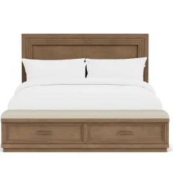 Aspen King Illuminated Storage Bed