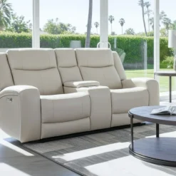 Austin Living Room Set Power Sofa & Power Loveseat
