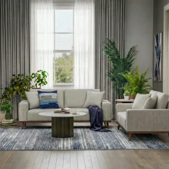 Ava Fabric Living Room Set