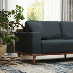 Ava Leather Living Room Set