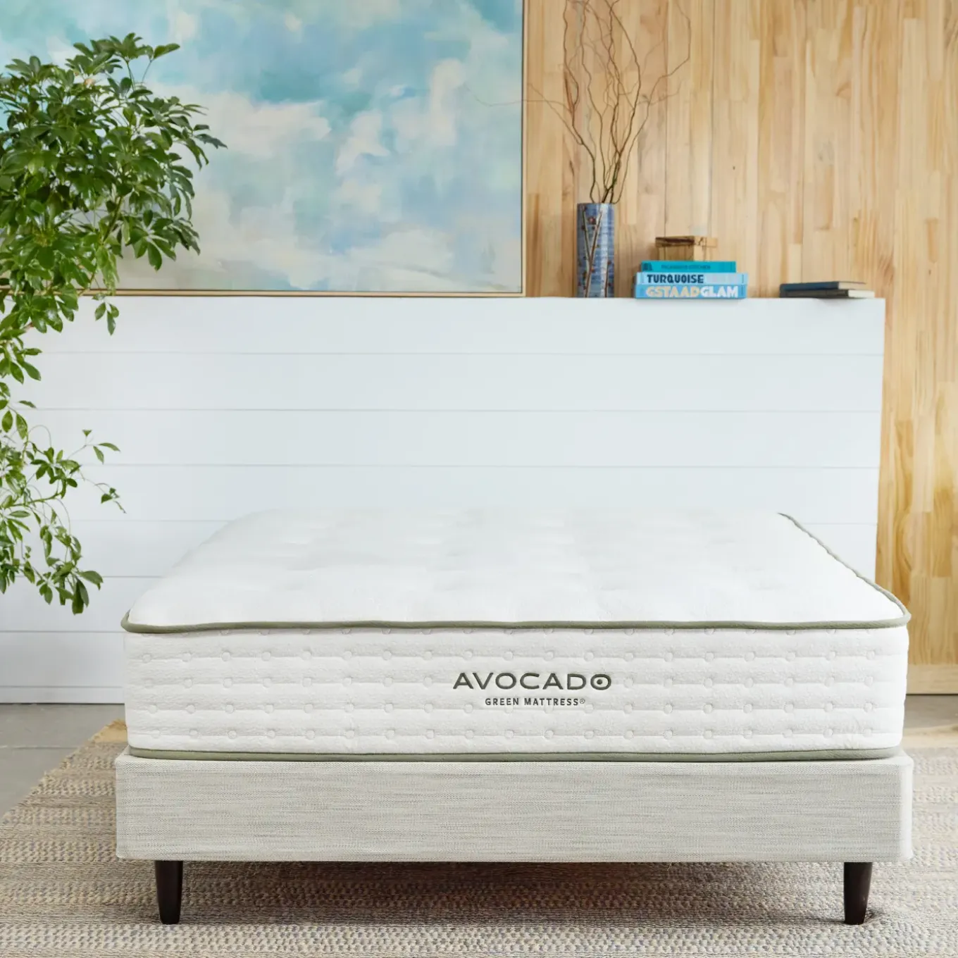 Avocado Green Mattress Medium California King Mattress