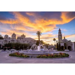 Balboa Park Glass Wall Art