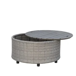 Barbados Storage Cocktail Table
