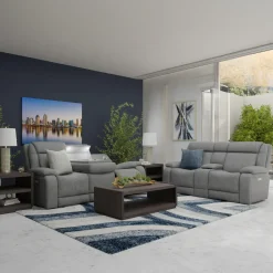 Blockbuster Immersive Sound Power Living Room Set-New! P3 ZG with Immersive sound Sofa & Loveseat