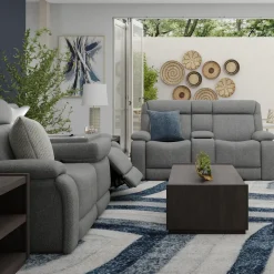 Blockbuster Immersive Sound Power Living Room Set-New! P3 ZG with Immersive sound Sofa & Loveseat