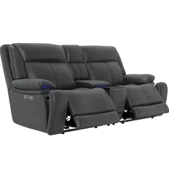 Blockbuster 3pc Immersive Sound Power Loveseat w/heat and massage