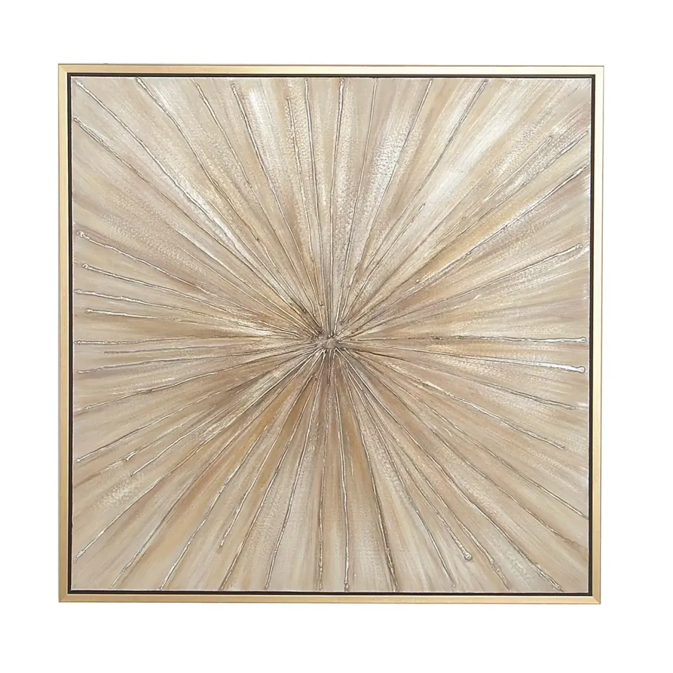 39" Blush Burst Wall Art