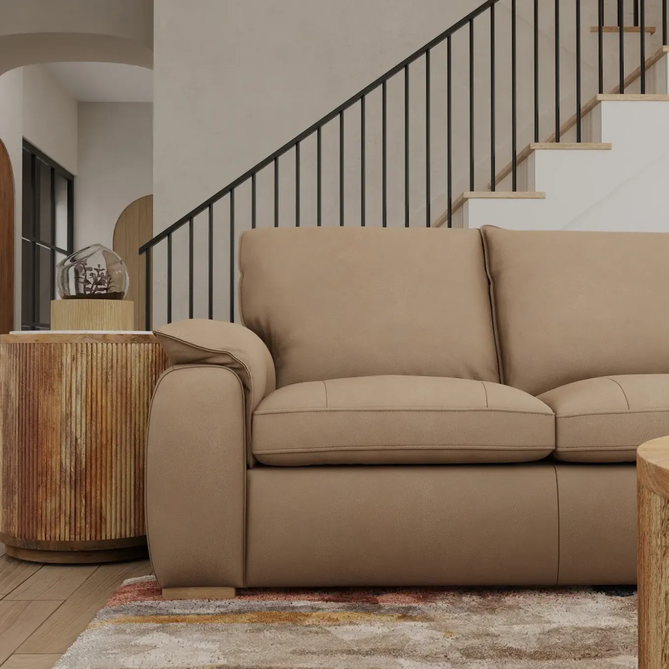 Blythe Leather Sofa