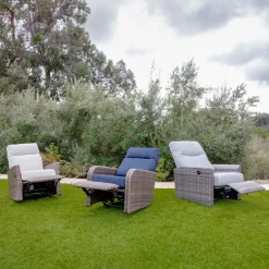 Cabo Outdoor Swivel Recliner