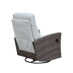 Cabo Outdoor Swivel Recliner