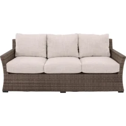 Cabo Sofa, 2 Chairs, and Firepit