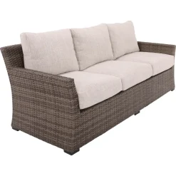 Cabo Sofa, 2 Chairs, and Firepit