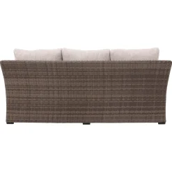 Cabo Sofa, 2 Chairs, and Firepit