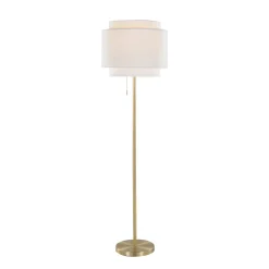 Cadence Gold Floor Lamp