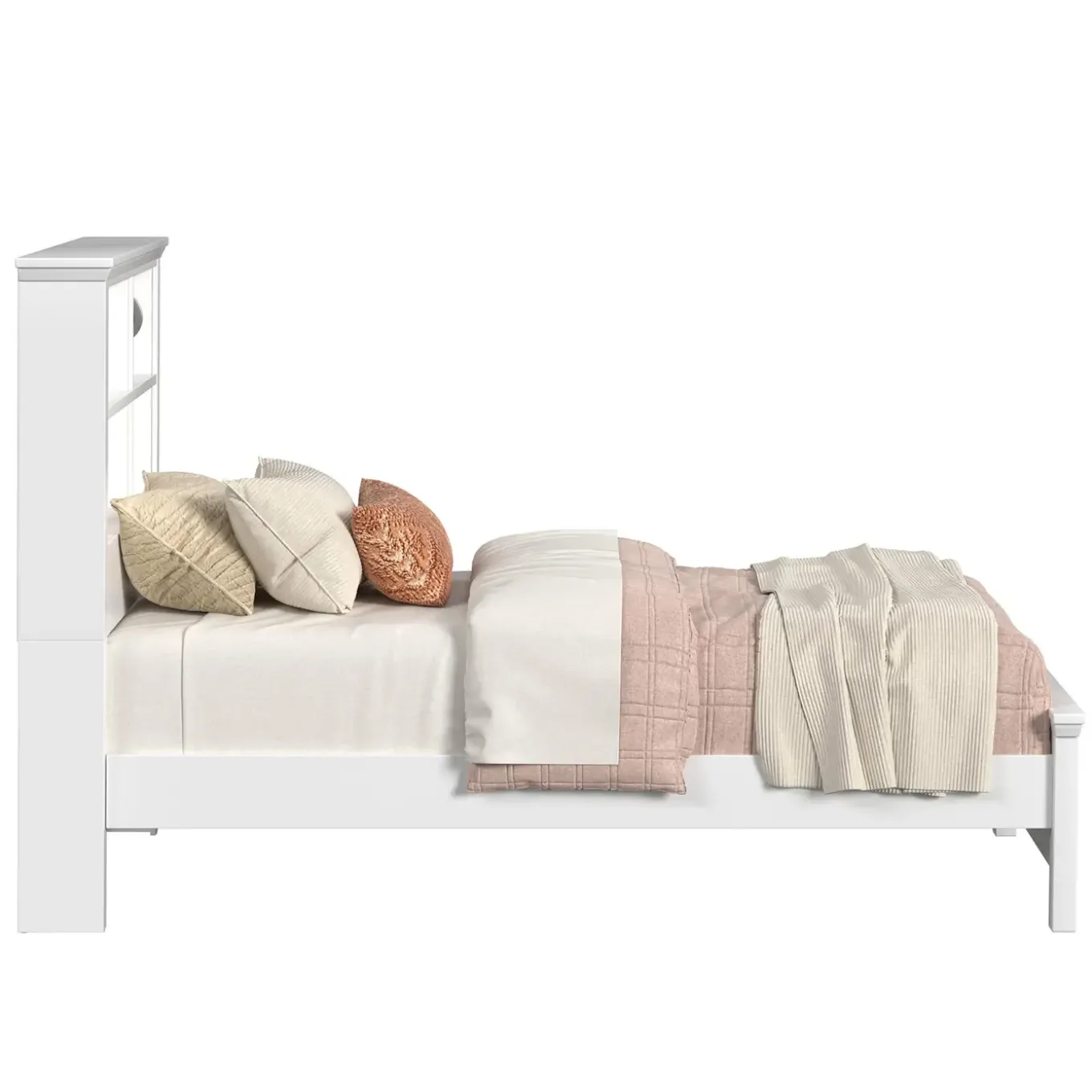 Cali Kids Twin Bookcase Bed