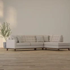 Calvin 2pc Sectional with RAF Chaise