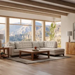 Calvin 2pc Sectional with RAF Chaise