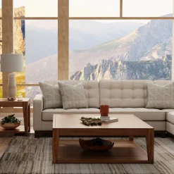 Calvin 2pc Sectional with RAF Chaise