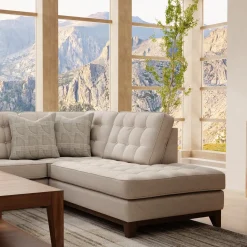 Calvin 2pc Sectional with RAF Chaise