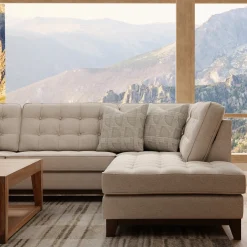 Calvin 2pc Sectional with RAF Chaise