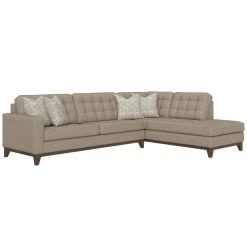 Calvin 2pc Sectional with RAF Chaise