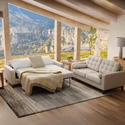 Calvin Queen Sleeper Sofa with Matress