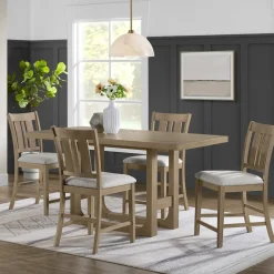Clemson 5pc Counter Set: Counter Table & 4 Stools