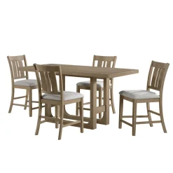 Clemson 5pc Counter Set: Counter Table & 4 Stools