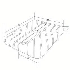 Coral Coast 2 Section Fillable Base