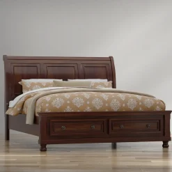 Cortland California King Sleigh Storage Bed