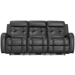 Cosmo Black Reclining Living Room Set