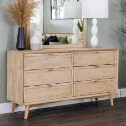 Crosby Eastern King Bed, Dresser, Mirror, Nightstand