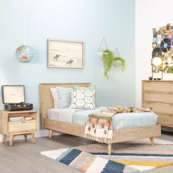 Crosby Natural Youth Bedroom Set