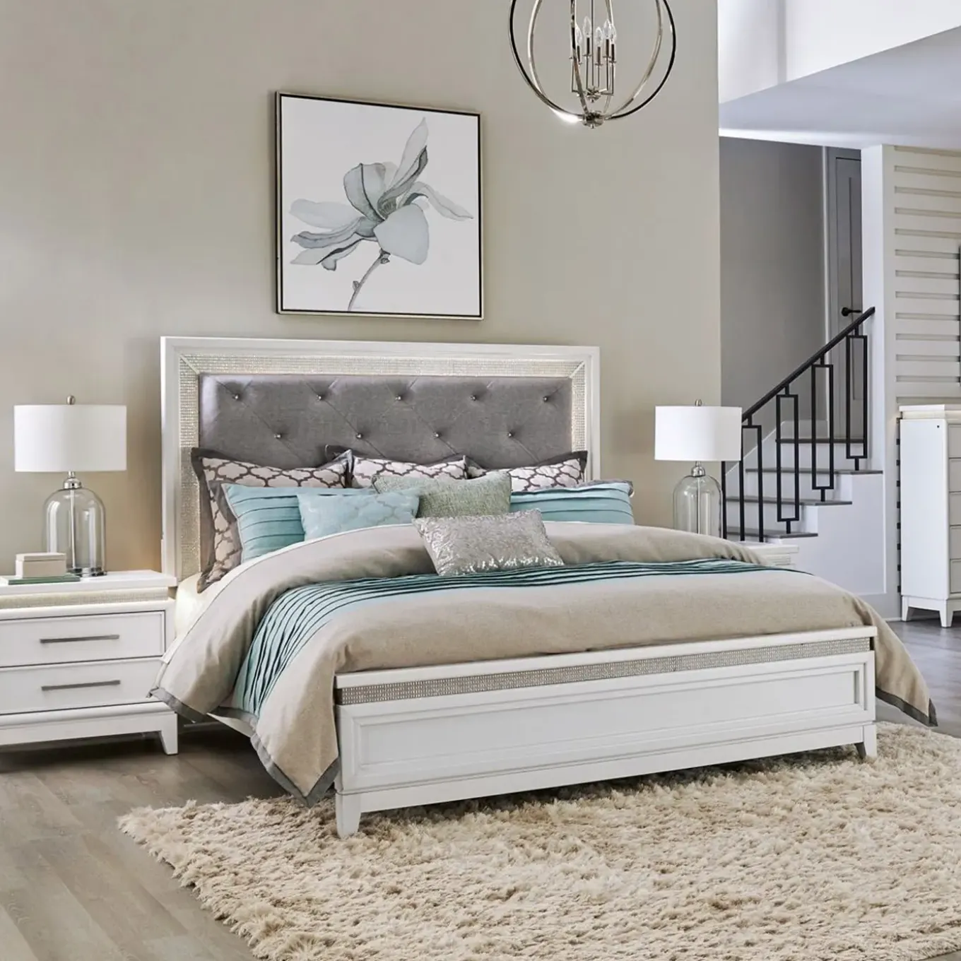 Danica Bed with LED Lighting