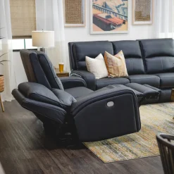 Dawson Reclining Living Room Black