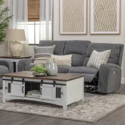 Dawson Reclining Living Room Gray