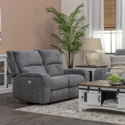 Dawson Reclining Living Room Gray