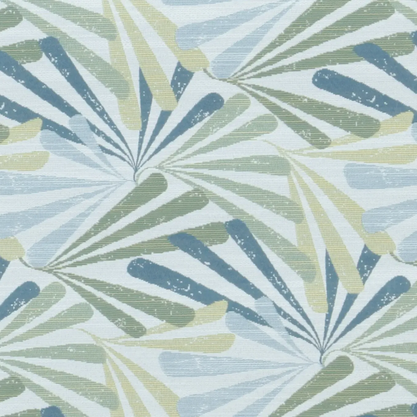 Diamond Palm Green Outdoor Pillow