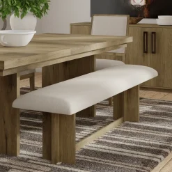 Durian Upholstered Bench