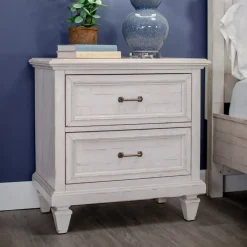 East Bay Eastern King Panel Bed, Dresser, Mirror, Nightstand