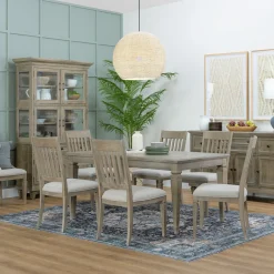 East Bay Extendable Table & 6 Side Chairs