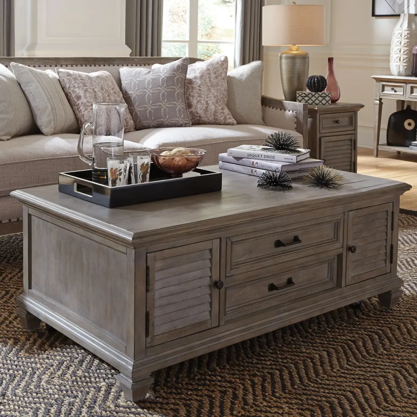 East Bay Lift-Top Storage Cocktail Table